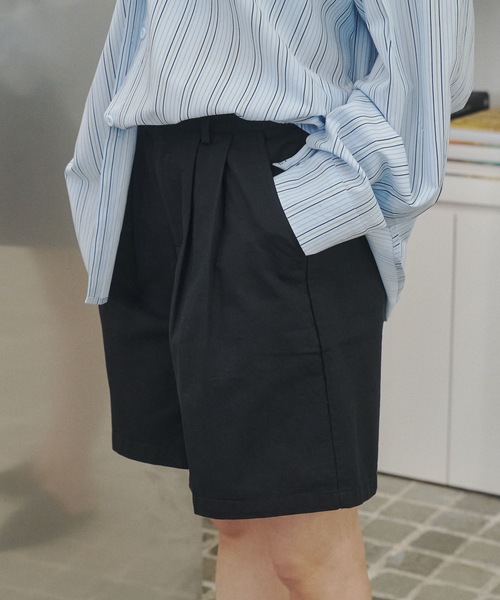 Lutim by u（ルチバイユー）の「Dat short pants / ダットショートパンツ（その他パンツ・レディース・ブラック/ナチュラル/ベージュ・FREE）」の8枚目の写真