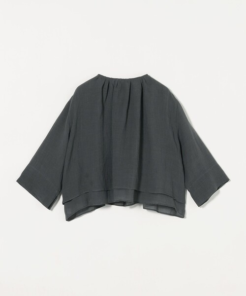 美品 UNITED ARROWS ユナイテッドアローズ フロントリボン ブラウス バックスリットリボン ブラウス