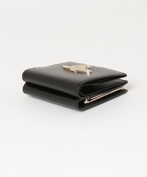 Vivienne Westwood(ヴィヴィアンウエストウッド)の「EXECUTIVE LEATHER BIFOLD CLASP WALLET(財布・メンズ・ブラック/ライトピンク/ピンク・FREE)」の5枚目の写真