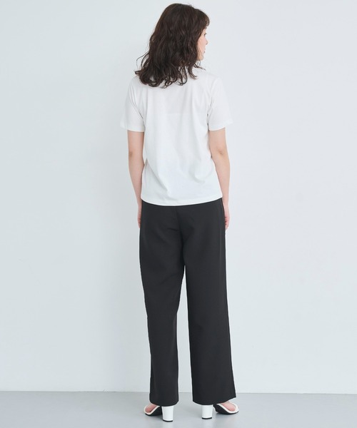 attiree(アティレー)の「ビジュー付きパンツ(スラックス・レディース・ホワイト/ブラック・SMALL/LARGE/MEDIUM)」の6枚目の写真