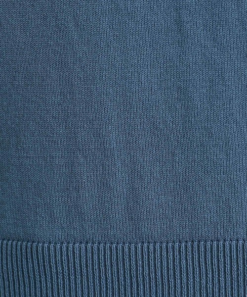 TAKEO KIKUCHI（タケオキクチ）の「テーラードニット ポロシャツ（ポロシャツ・メンズ・ブルー/ライトグレー/ネイビー・02/03/04）」の22枚目の写真