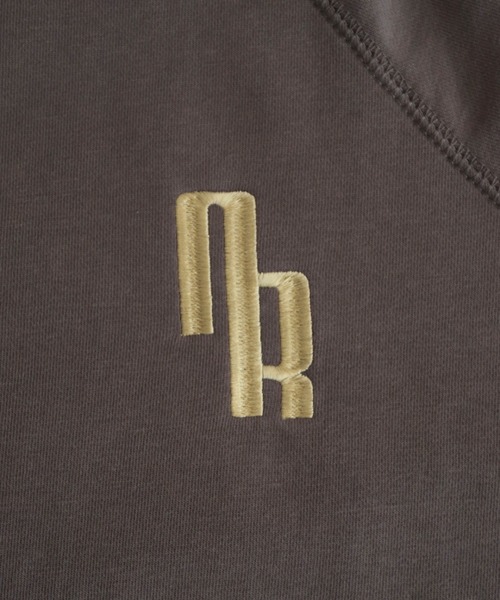 NOMBRE IMPAIR(ノンブルアンペール)の「ミニ裏毛 NR刺繍5分袖P/O(Tシャツ/カットソー・レディース・チャコールグレー/キナリ・FREE)」の11枚目の写真
