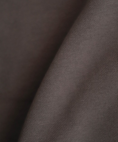 NOMBRE IMPAIR(ノンブルアンペール)の「ミニ裏毛 NR刺繍5分袖P/O(Tシャツ/カットソー・レディース・チャコールグレー/キナリ・FREE)」の3枚目の写真