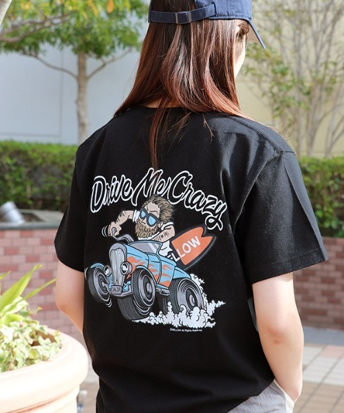 MELLOW（メロー）の「DRIVE CRAZY SS TEE（Tシャツ/カットソー・メンズ・ホワイト/グリーン/ブラック・M/L/XL）」の22枚目の写真