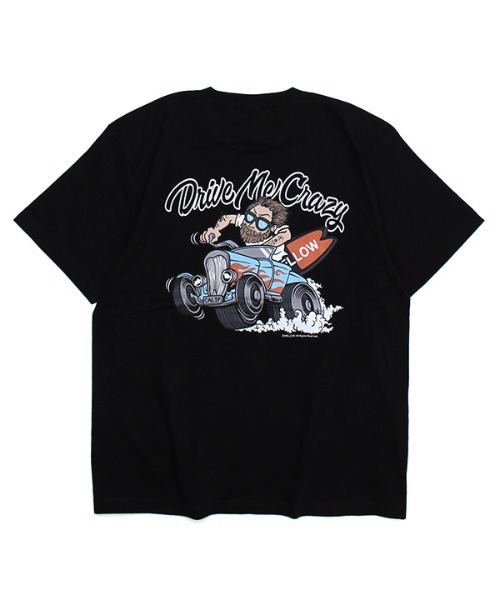 MELLOW（メロー）の「DRIVE CRAZY SS TEE（Tシャツ/カットソー・メンズ・ホワイト/グリーン/ブラック・M/L/XL）」の14枚目の写真