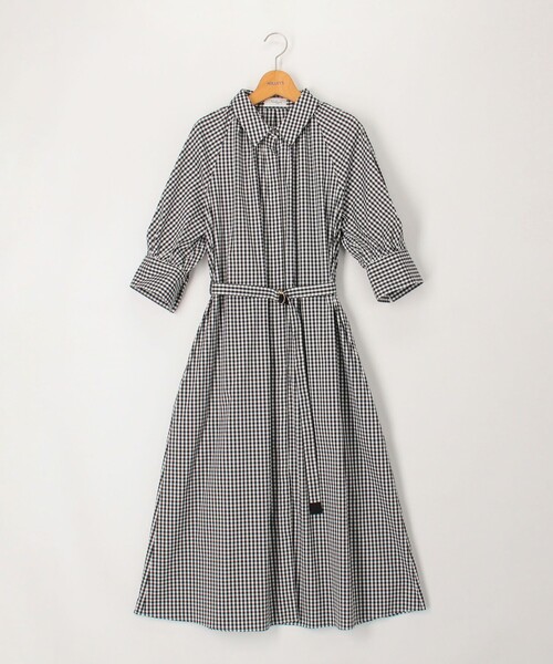 NOLLEY’S(ノーリーズ)の「ウォッシャブル高密度ストレッチシャツワンピース(シャツワンピース・レディース・ネイビー/ブラック系その他・36/38)」の19枚目の写真