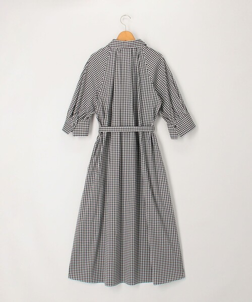 NOLLEY’S(ノーリーズ)の「ウォッシャブル高密度ストレッチシャツワンピース(シャツワンピース・レディース・ネイビー/ブラック系その他・36/38)」の20枚目の写真