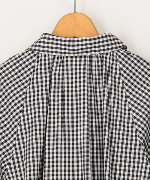 NOLLEY’S(ノーリーズ)の「ウォッシャブル高密度ストレッチシャツワンピース(シャツワンピース・レディース・ネイビー/ブラック系その他・36/38)」の22枚目の写真