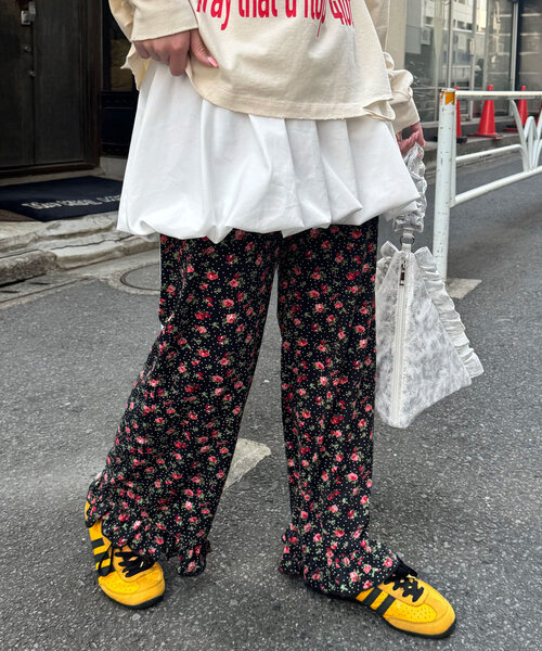CIAOPANIC フリルプリーツパンツ CIAOPANIC フリルプリーツパンツ