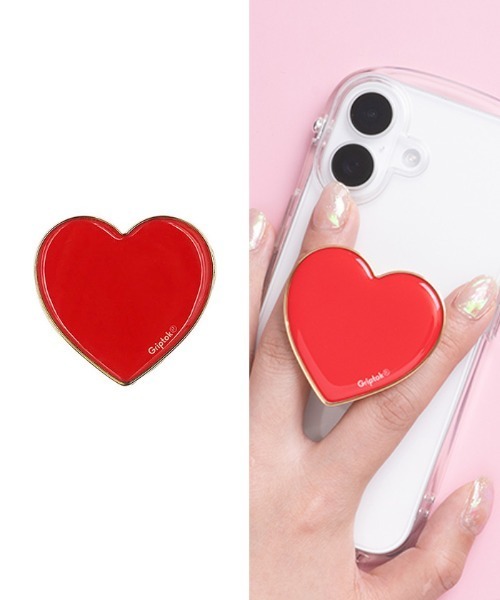 Griptok グリップトック スマホグリップ ハート（スマホグッズ
