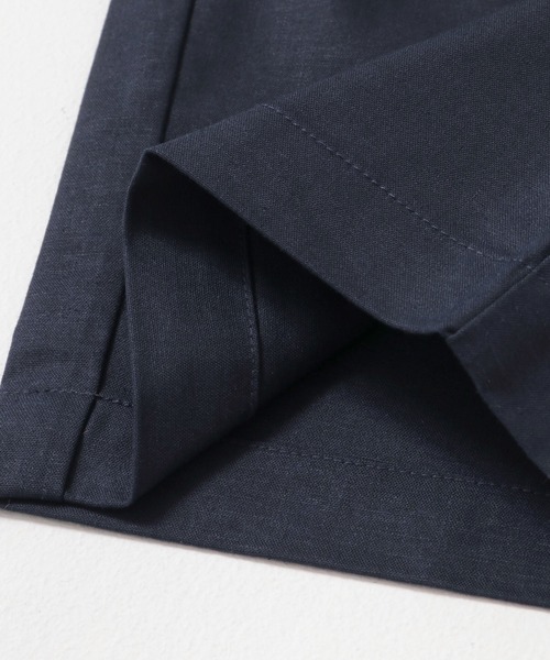 URBAN RESEARCH Sonny Label（アーバンリサーチサニーレーベル）の「『接触冷感/イージーケア』イージーケアリネン混テーパードパンツ（その他パンツ・メンズ・ブラック/ネイビー/チャコールグレー・SMALL/MEDIUM/LARGE）」の6枚目の写真