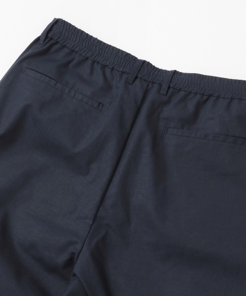 URBAN RESEARCH Sonny Label（アーバンリサーチサニーレーベル）の「『接触冷感/イージーケア』イージーケアリネン混テーパードパンツ（その他パンツ・メンズ・ブラック/ネイビー/チャコールグレー・SMALL/MEDIUM/LARGE）」の7枚目の写真
