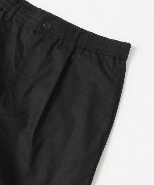 URBAN RESEARCH Sonny Label（アーバンリサーチサニーレーベル）の「『接触冷感/イージーケア』イージーケアリネン混テーパードパンツ（その他パンツ・メンズ・ブラック/ネイビー/チャコールグレー・SMALL/MEDIUM/LARGE）」の8枚目の写真