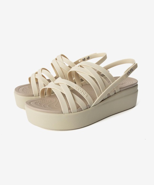 CROCS BROOKLYN STRAPPY LOW WEDGE クロックス ブルックリン