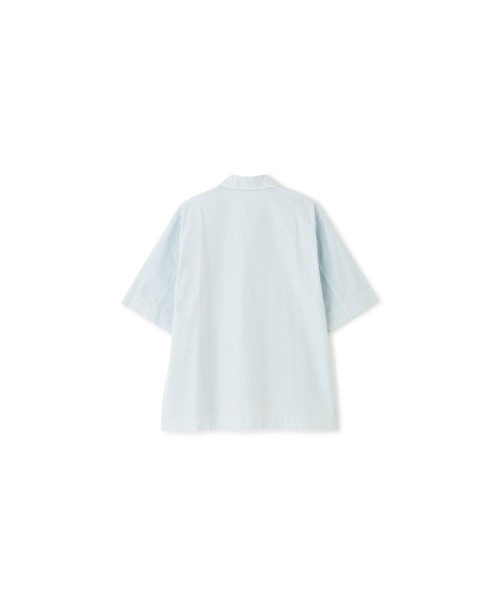 MHL.（エムエイチエル）の「COMPACT COTTON POPLIN（シャツ/ブラウス・メンズ・ブルー/ダークブラウン・LARGE/MEDIUM/SMALL）」の10枚目の写真