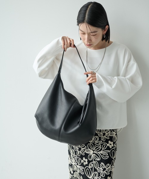 Shelly island(シェリーアイランド)の「コロンショルダーバッグ(ショルダーバッグ・レディース・ブラック/ホワイト/ベージュ・FREE)」の16枚目の写真