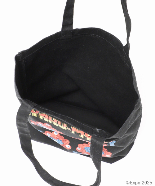 ミャクミャク ハードロックトートバッグ 黒 relume 新品 ミャクミャク × relume ハードロック トートバッグ（トート