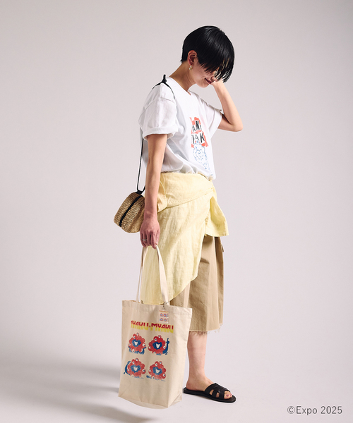 ミャクミャク × relume ハードロック トートバッグ（トート