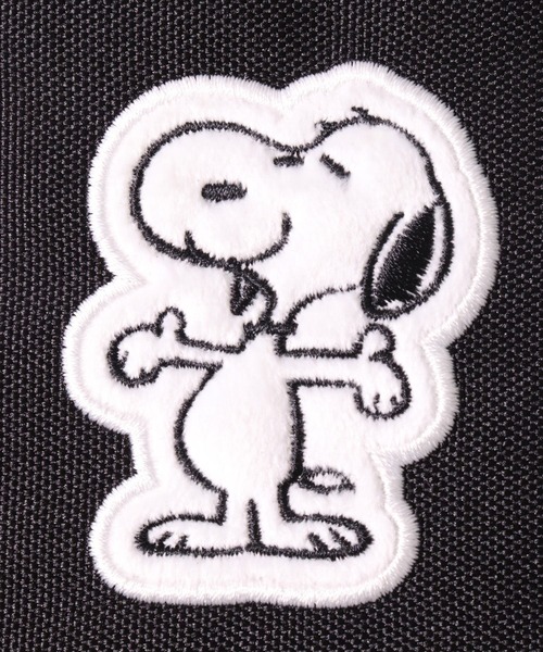 PEANUTS（ピーナッツ）の「(ACT)【PEANUTS】アップリケ シングル パスケース（パスケース・レディース・ブラック/ライトブルー/ベージュ/ダークグリーン・ONE SIZE）」の8枚目の写真
