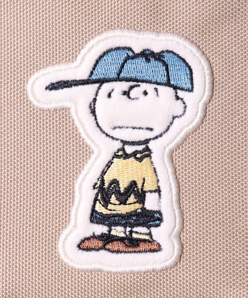 PEANUTS（ピーナッツ）の「(ACT)【PEANUTS】アップリケ シングル パスケース（パスケース・レディース・ブラック/ライトブルー/ベージュ/ダークグリーン・ONE SIZE）」の7枚目の写真