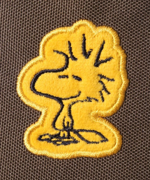 PEANUTS（ピーナッツ）の「(ACT)【PEANUTS】アップリケ シングル パスケース（パスケース・レディース・ブラック/ライトブルー/ベージュ/ダークグリーン・ONE SIZE）」の6枚目の写真