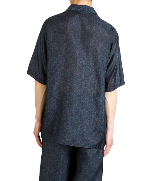 marka（マーカ）の「marka / マーカ：SILK OPEN COLLAR SHIRT：M25A-22SH02B[COR]（シャツ/ブラウス・メンズ・その他1/グレー系その他・2/1）」の9枚目の写真