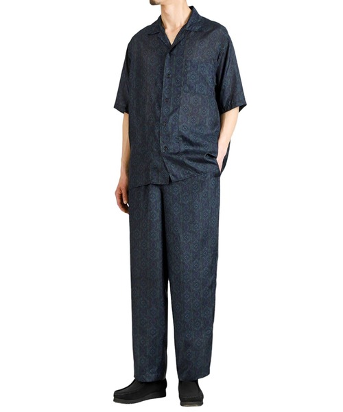 marka（マーカ）の「marka / マーカ：SILK OPEN COLLAR SHIRT：M25A-22SH02B[COR]（シャツ/ブラウス・メンズ・その他1/グレー系その他・2/1）」の10枚目の写真