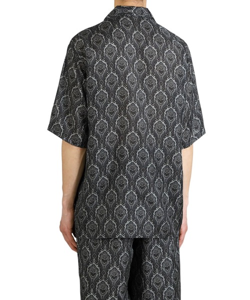 marka（マーカ）の「marka / マーカ：SILK OPEN COLLAR SHIRT：M25A-22SH02B[COR]（シャツ/ブラウス・メンズ・その他1/グレー系その他・2/1）」の16枚目の写真