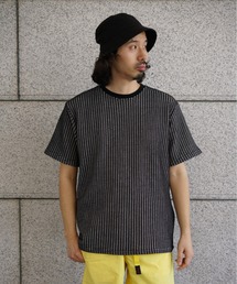 BEAVER | B omnivore/ビーオムニボー　イレギュラーワッフルクルーネック(Tシャツ/カットソー)