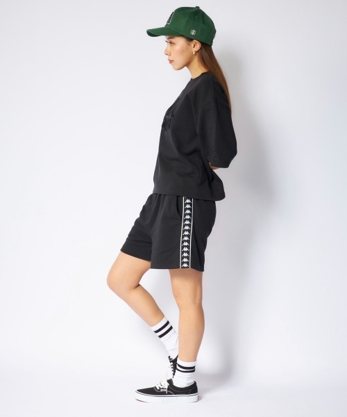 Kappa(カッパ)の「スウェットショートパンツ(その他パンツ・レディース・ベビーピンク/ブラック/ホワイト・LARGE/MEDIUM)」の10枚目の写真