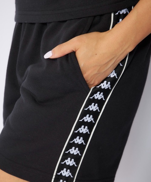 Kappa(カッパ)の「スウェットショートパンツ(その他パンツ・レディース・ベビーピンク/ブラック/ホワイト・LARGE/MEDIUM)」の15枚目の写真