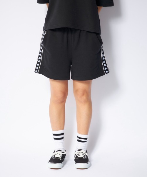 Kappa(カッパ)の「スウェットショートパンツ(その他パンツ・レディース・ベビーピンク/ブラック/ホワイト・LARGE/MEDIUM)」の5枚目の写真