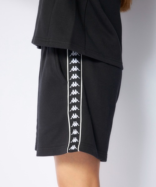 Kappa(カッパ)の「スウェットショートパンツ(その他パンツ・レディース・ベビーピンク/ブラック/ホワイト・LARGE/MEDIUM)」の12枚目の写真