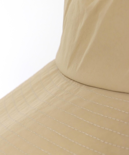 Jines（ジネス）の「つば広サファリハット（ハット・レディース・ベージュ/ブラック・フリー）」の10枚目の写真