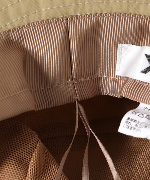 Jines（ジネス）の「つば広サファリハット（ハット・レディース・ベージュ/ブラック・フリー）」の9枚目の写真