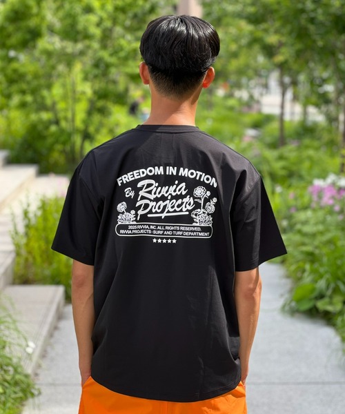 Rivvia PROJECTS(リヴィアプロジェクツ)の「【Rivvia PROJECTS】 FIVE STAR RASH S/S TEE(Tシャツ/カットソー・メンズ・ブラック/ホワイト・MEDIUM/LARGE/X-LARGE)」の9枚目の写真