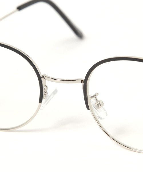 LAKOLE（ラコレ）の「ハーフリム細メタルサングラス / 414745（サングラス・レディース・ブラウン/ブラック・FREE）」の6枚目の写真