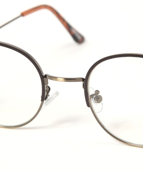 LAKOLE（ラコレ）の「ハーフリム細メタルサングラス / 414745（サングラス・レディース・ブラウン/ブラック・FREE）」の9枚目の写真