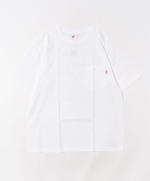 HOLLYWOOD RANCH MARKET(ハリウッドランチマーケット)の「Hanes x HRM エクスクルーシブ 2パック Tシャツ(Tシャツ/カットソー・メンズ・ホワイト・SMALL/LARGE/X-LARGE/XX-LARGE/XXX-LARGE/MEDIUM)」の11枚目の写真