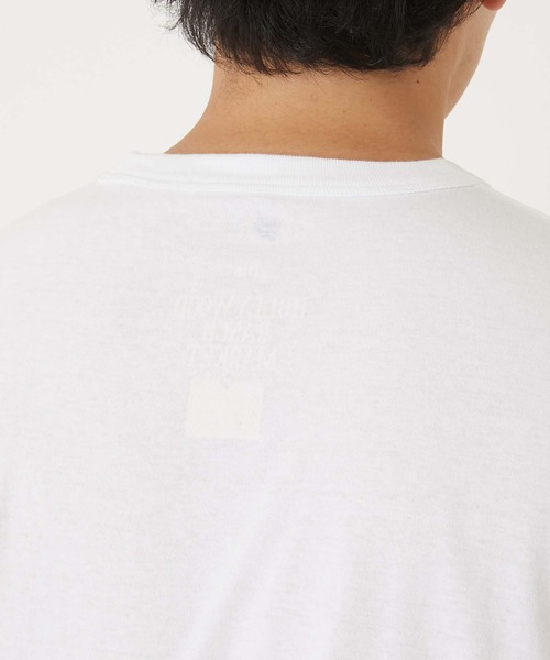 HOLLYWOOD RANCH MARKET(ハリウッドランチマーケット)の「Hanes x HRM エクスクルーシブ 2パック Tシャツ(Tシャツ/カットソー・メンズ・ホワイト・SMALL/LARGE/X-LARGE/XX-LARGE/XXX-LARGE/MEDIUM)」の6枚目の写真