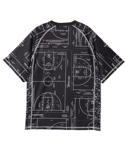TOKYO 23(トウキョウニジュウサン)の「TOKYO 23 Court Map Print T-shirt / トウキョウ 23 コート マップ プリント Tシャツ(Tシャツ/カットソー・メンズ・グレー/ブラック・M/L/XL/XXL)」の9枚目の写真