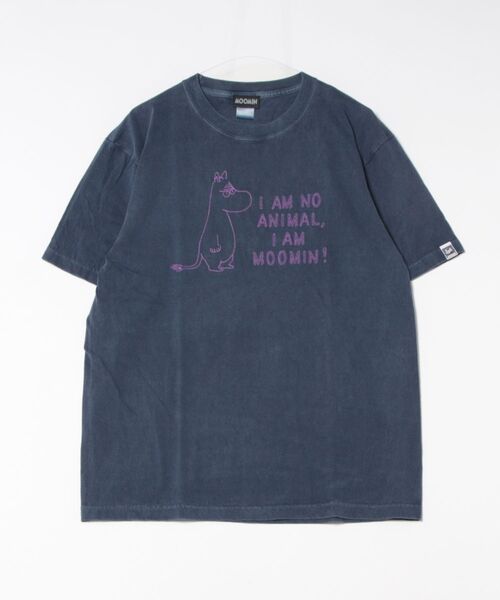 MOOMIN / ムーミン 】 ピグメント刺繍Tシャツ WNI（Tシャツ/カットソー 