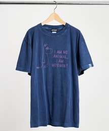 【 MOOMIN / ムーミン 】 ピグメント刺繍Tシャツ　WNI