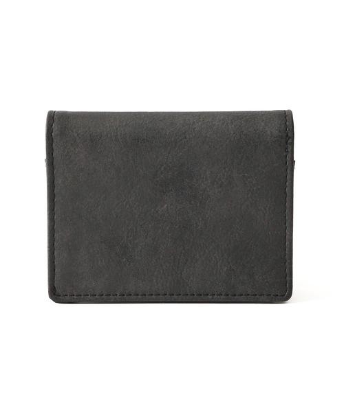 X-girl(エックスガール)の「METAL LABEL FAUX LEATHER MINI WALLET(財布・レディース・ブラック/ブラウン・ONE SIZE)」の5枚目の写真