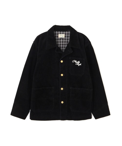 schott（ショット）の「Schott/ショット/COUDUROY STUFF JKT/コーデュロイ スタッフジャケット（ブルゾン・メンズ・ブラック/ベージュ・2XL/XL/L/M）」の13枚目の写真