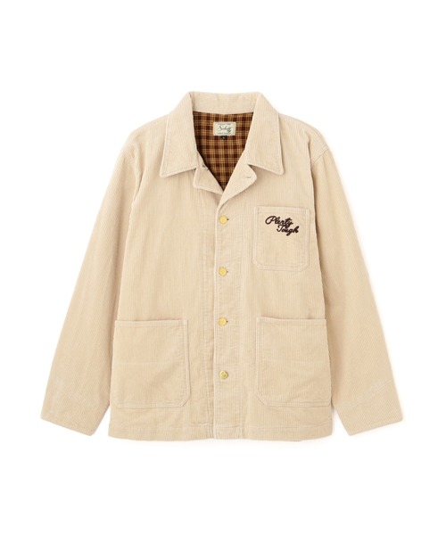 schott（ショット）の「Schott/ショット/COUDUROY STUFF JKT/コーデュロイ スタッフジャケット（ブルゾン・メンズ・ブラック/ベージュ・2XL/XL/L/M）」の15枚目の写真