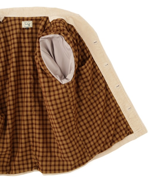 schott（ショット）の「Schott/ショット/COUDUROY STUFF JKT/コーデュロイ スタッフジャケット（ブルゾン・メンズ・ブラック/ベージュ・2XL/XL/L/M）」の19枚目の写真