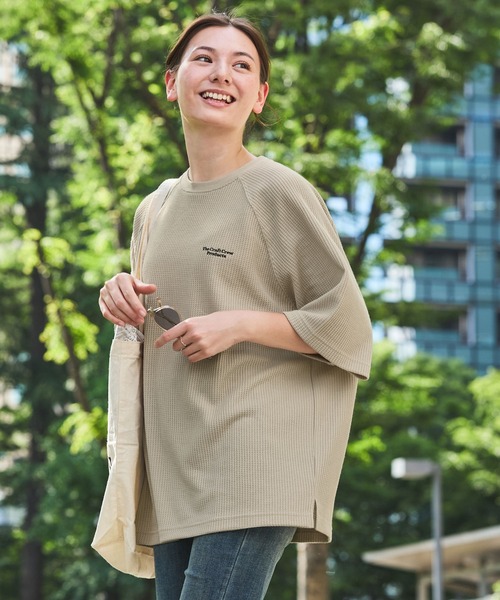 トップス mcsft THE CRAFT CREW PRODUCTS】ファンクショナルファブリック ロゴ
