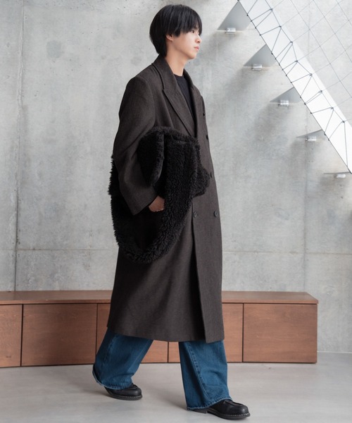 SINSS(シンス)の「Fur shoulder bag / ファーショルダーバッグ(ショルダーバッグ・メンズ・ブラック・FREE)」の19枚目の写真