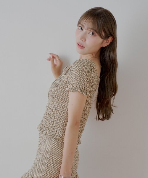 CH キャロリーナヘレラ シルクリボン デザインシャツ M 比翼 BABY三宮店・京都店「ハッピーハッピーキャンペーン」開催の